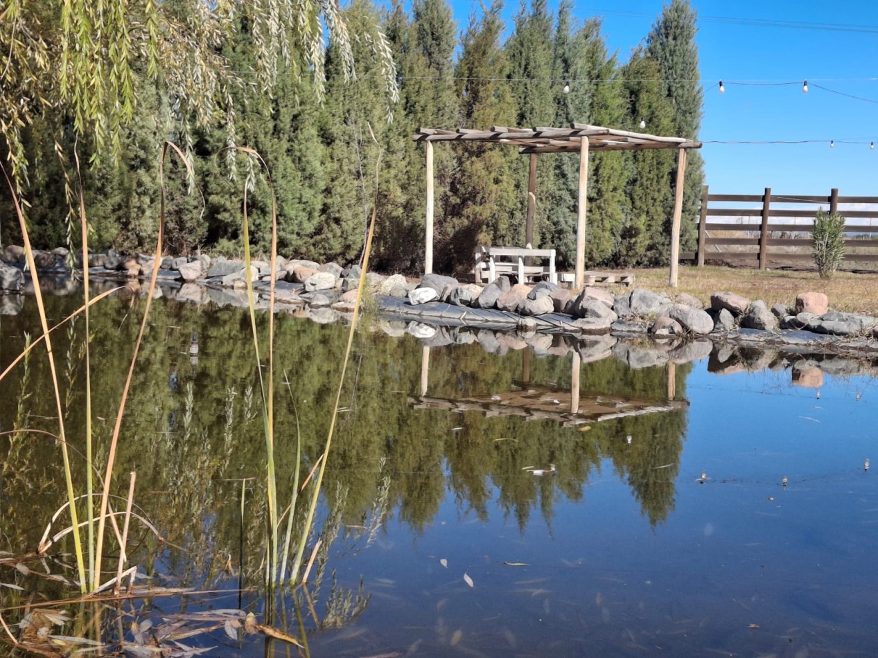 Exclusivo terreno en Venta con laguna, quincho  y parque.