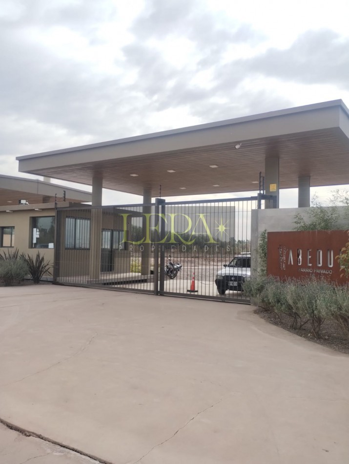 LOTE EN VENTA EN BARRIO PRIVADO ABEDUL EN LUJAN DE CUYO